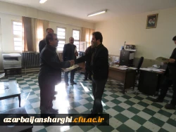 
تجلیل از همکاران واحد مالی پردیس علامه امینی تبریز به مناسبت روز حسابدار 5