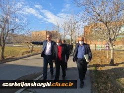 بازدید مدیر بهسازی و منابع انسانی دانشگاه فرهنگیان کشور از امکانات پردیس های دانشگاه فرهنگیان استان آذربایجانشرقی  2