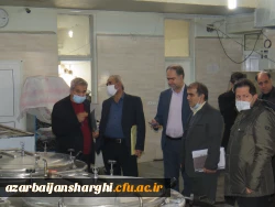 بازدید مدیر بهسازی و منابع انسانی دانشگاه فرهنگیان کشور از امکانات پردیس های دانشگاه فرهنگیان استان آذربایجانشرقی  4