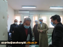 بازدید مدیر بهسازی و منابع انسانی دانشگاه فرهنگیان کشور از امکانات پردیس های دانشگاه فرهنگیان استان آذربایجانشرقی  5