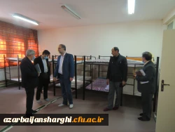 بازدید مدیر بهسازی و منابع انسانی دانشگاه فرهنگیان کشور از امکانات پردیس های دانشگاه فرهنگیان استان آذربایجانشرقی  6