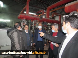 بازدید مدیر بهسازی و منابع انسانی دانشگاه فرهنگیان کشور از امکانات پردیس های دانشگاه فرهنگیان استان آذربایجانشرقی  7