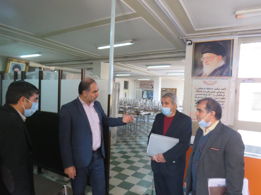بازدید مدیر بهسازی و منابع انسانی دانشگاه فرهنگیان کشور از امکانات پردیس های دانشگاه فرهنگیان استان آذربایجانشرقی  8