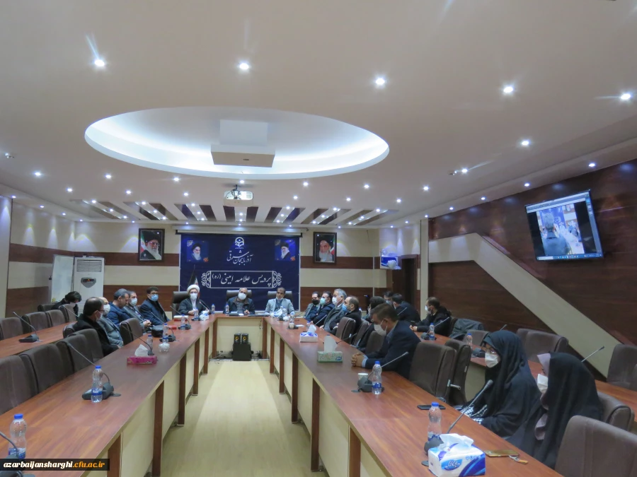 هفته پژوهش و فناوری در پردیس علامه امینی دانشگاه فرهنگیان استان آذربایجان شرقی برگزار شد . 2