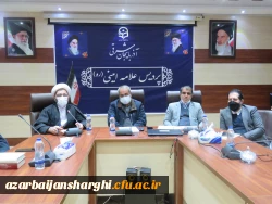 هفته پژوهش و فناوری در پردیس علامه امینی دانشگاه فرهنگیان استان آذربایجان شرقی برگزار شد . 6