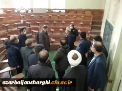 بازدید استاندار آذربایجان شرقی و هیئت همراه از دانشگاه فرهنگیان استان  7