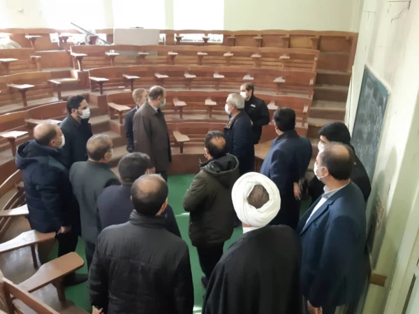 بازدید استاندار آذربایجان شرقی و هیئت همراه از دانشگاه فرهنگیان استان  7
