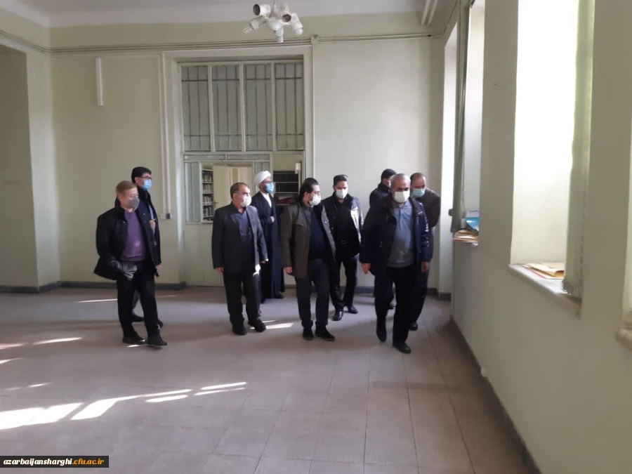بازدید استاندار آذربایجان شرقی و هیئت همراه از دانشگاه فرهنگیان استان  16