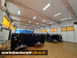 اولین مراسم سالگرد شهید گمنام پردیس فاطمه الزهرا(س) تبریز  2