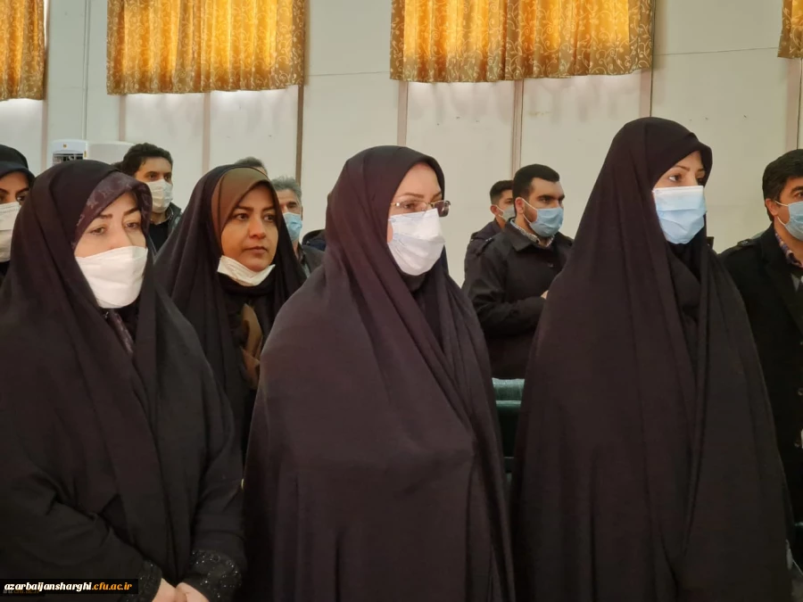 اولین مراسم سالگرد شهید گمنام پردیس فاطمه الزهرا(س) تبریز 2