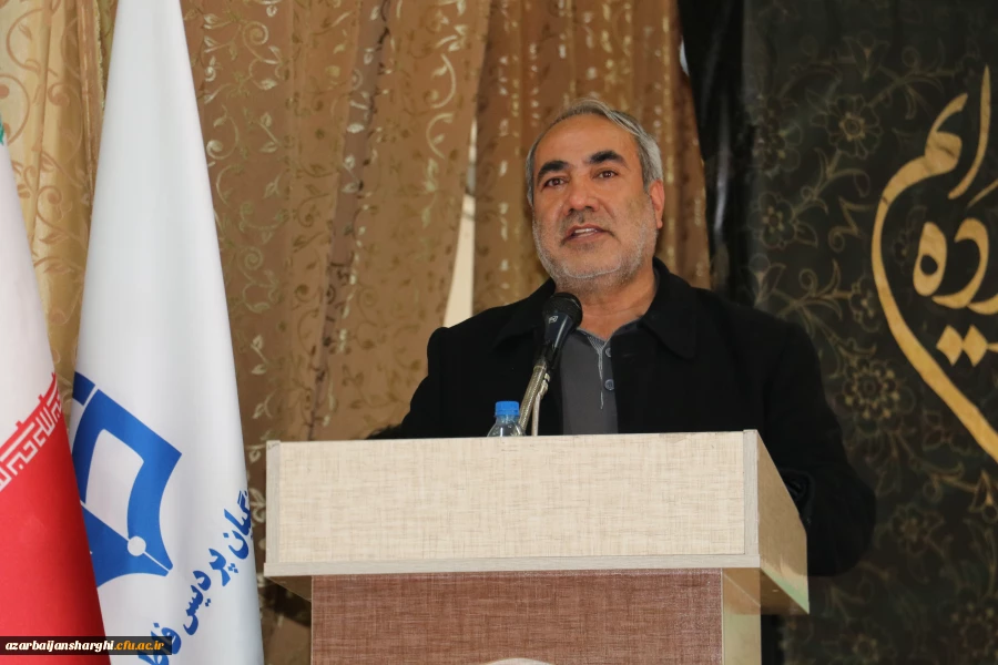 اولین سالگرد تدفین شهید گمنام دانشگاه فرهنگیان استان آذربایجان شرقی برگزار شد. 2