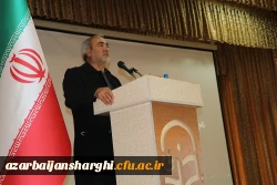 اولین سالگرد تدفین شهید گمنام دانشگاه فرهنگیان استان آذربایجان شرقی برگزار شد. 6