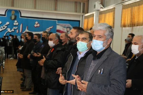 اولین سالگرد تدفین شهید گمنام دانشگاه فرهنگیان استان آذربایجان شرقی برگزار شد. 10