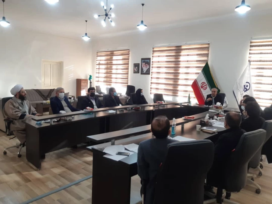 جلسه شورای نظارت، ارزیابی و تضمین کیفیت  برای از سرگیری آموزش های حضوری در دانشگاه فرهنگیان آذربایجان شرقی 2