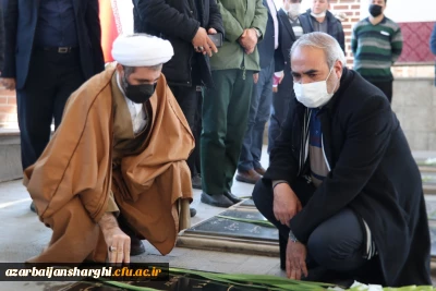 تجدید میثاق خانواده بزرگ دانشگاه فرهنگیان آذربایجانشرقی با آرمانهای شهداوامام شهیدان
