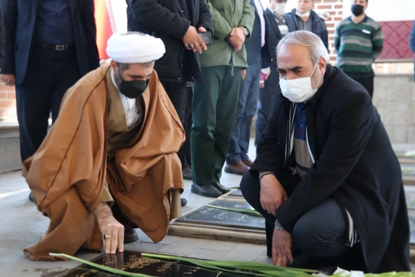 تجدید میثاق خانواده بزرگ دانشگاه فرهنگیان آذربایجانشرقی با آرمانهای شهداوامام شهیدان 2
