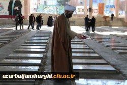 تجدید میثاق خانواده بزرگ دانشگاه فرهنگیان آذربایجانشرقی با آرمانهای شهداوامام شهیدان 6