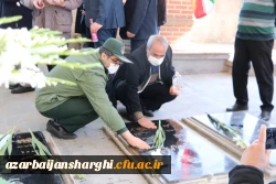 تجدید میثاق خانواده بزرگ دانشگاه فرهنگیان آذربایجانشرقی با آرمانهای شهداوامام شهیدان 9