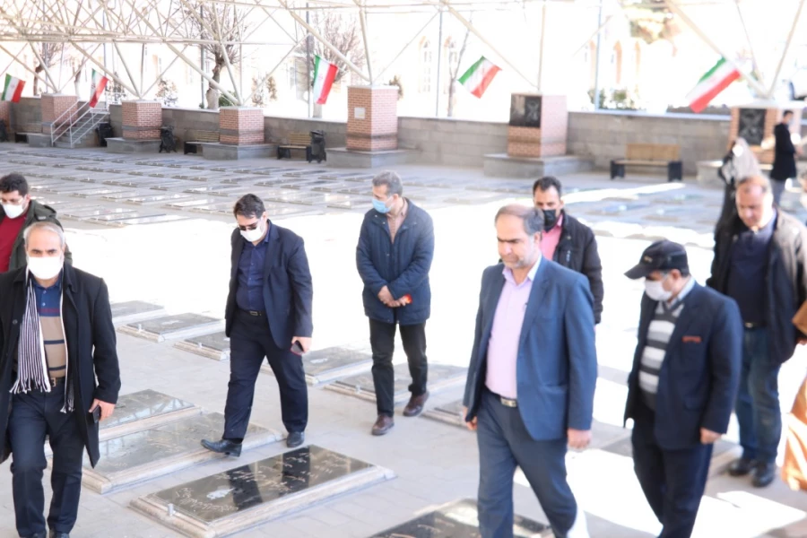 تجدید میثاق خانواده بزرگ دانشگاه فرهنگیان آذربایجانشرقی با آرمانهای شهداوامام شهیدان 10