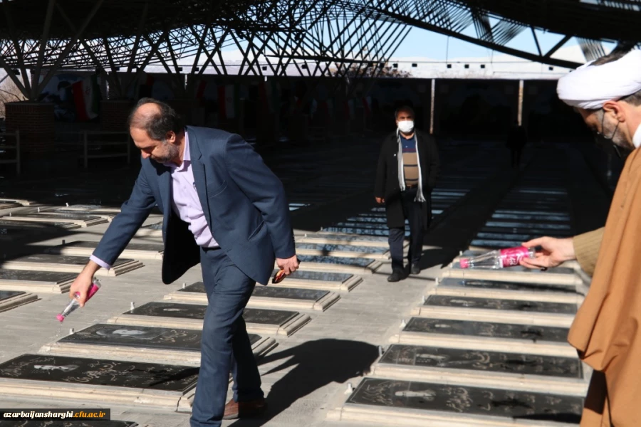 تجدید میثاق خانواده بزرگ دانشگاه فرهنگیان آذربایجانشرقی با آرمانهای شهداوامام شهیدان 16