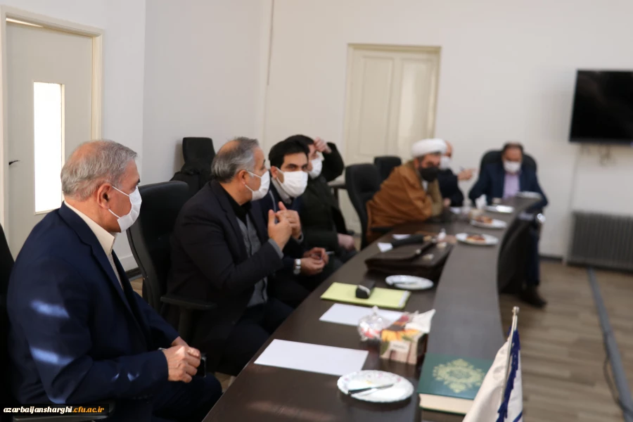  جلسه شورای از سرگیری آموزش حضوری دانشجو معلمان دانشگاه فرهنگیان آذربایجان شرقی برگزار شد. 5