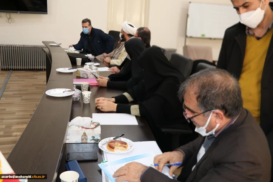  جلسه شورای از سرگیری آموزش حضوری دانشجو معلمان دانشگاه فرهنگیان آذربایجان شرقی برگزار شد. 6