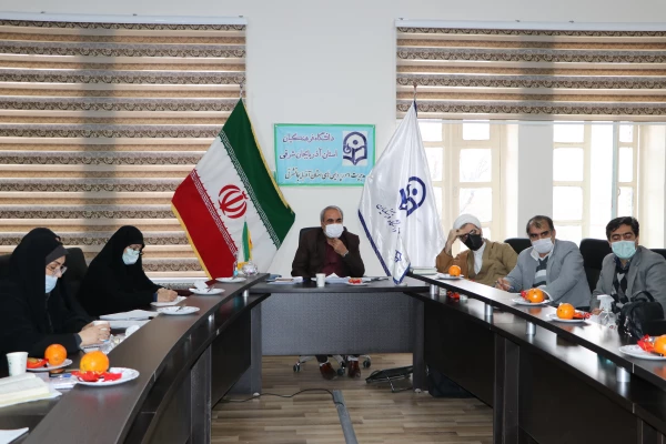 برگزاری شورای فرهنگی دانشگاه فرهنگیان استان آذربایجان شرقی در اول اسفند 1400 2