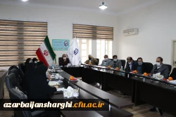 برگزاری شورای فرهنگی دانشگاه فرهنگیان استان آذربایجان شرقی یکم اسفند 1400 3