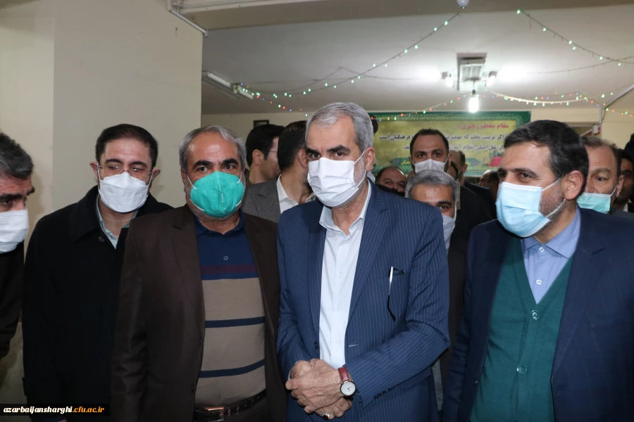 افتتاح مرکز آموزش نیروی انسانی دانشگاه فرهنگیان آذربایجانشرقی در شهرستان ملکان با حضور وزیر آموزش وپرورش 2