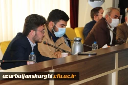 نشصت صمیمی وزیر آموزش و پرورش با نمایندگان تشکل های دانشجو معلمان دانشگاه فرهنگیان استان آذربایجان شرقی 18