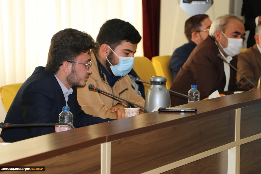 نشصت صمیمی وزیر آموزش و پرورش با نمایندگان تشکل های دانشجو معلمان دانشگاه فرهنگیان استان آذربایجان شرقی 18