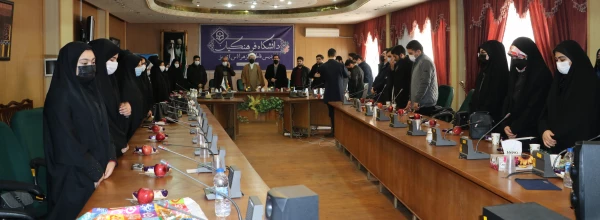 مراسم تکریم و معارفه مسئول بسیج دانشجویی خواهران دانشگاه فرهنگیان استان آذربایجان شرقی 2