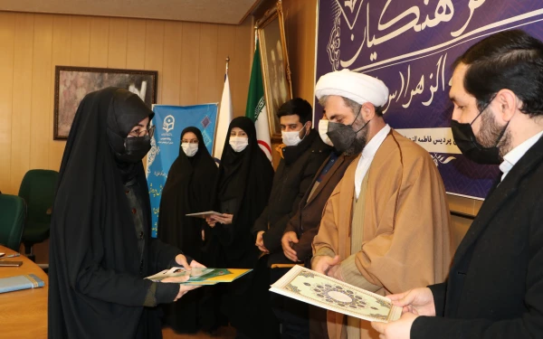 مراسم تکریم و معارفه مسئول بسیج دانشجویی خواهران دانشگاه فرهنگیان استان آذربایجان شرقی 4