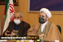 مراسم تکریم و معارفه مسئول بسیج دانشجویی خواهران دانشگاه فرهنگیان استان آذربایجان شرقی 9