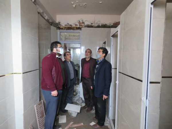 بازدید مدیریت استانی دانشگاه فرهنگیان از طرحهای عمرانی پردیس علامه امینی تبریز  2