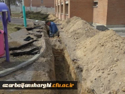 بازدید مدیریت استانی دانشگاه فرهنگیان از طرحهای عمرانی پردیس علامه امینی تبریز  2