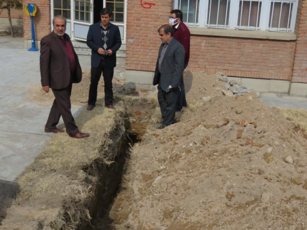 بازدید مدیریت استانی دانشگاه فرهنگیان از طرحهای عمرانی پردیس علامه امینی تبریز  2