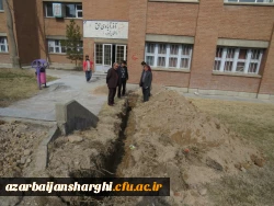 بازدید مدیریت استانی دانشگاه فرهنگیان از طرحهای عمرانی پردیس علامه امینی تبریز  2