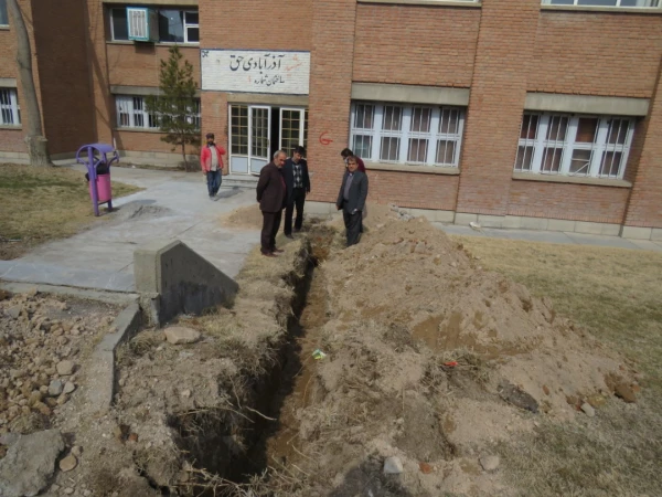 بازدید مدیریت استانی دانشگاه فرهنگیان از طرحهای عمرانی پردیس علامه امینی تبریز  2