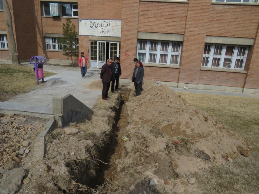 بازدید مدیریت استانی دانشگاه فرهنگیان از طرحهای عمرانی پردیس علامه امینی تبریز  2