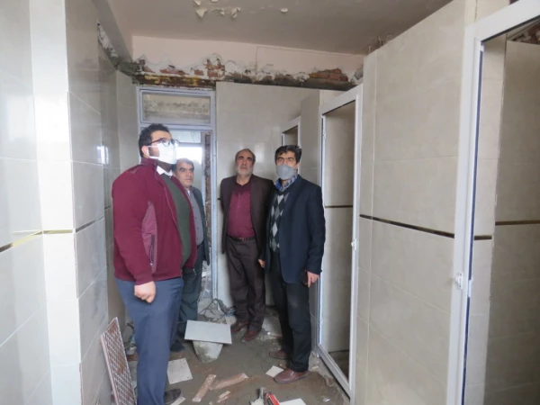 بازدید مدیریت استانی دانشگاه فرهنگیان از طرحهای عمرانی پردیس علامه امینی تبریز  2