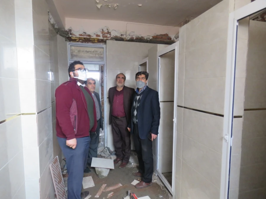 بازدید مدیریت استانی دانشگاه فرهنگیان از طرحهای عمرانی پردیس علامه امینی تبریز  2