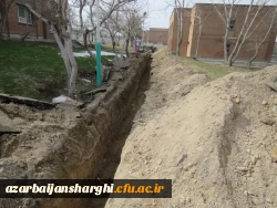 بازدید مدیریت استانی دانشگاه فرهنگیان از طرحهای عمرانی پردیس علامه امینی تبریز  2