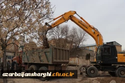 شروع عملیات خاکبرداری از پروژه ساختمان آموزشی پردیس فاطمه الزهرا (س) دانشگاه فرهنگیان آذربایجان شرقی 2