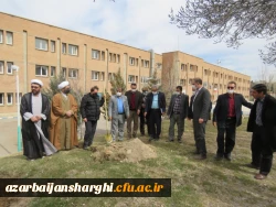 غرس نهال  ایثار  در دانشگاه فرهنگیان آذربایجانشرقی  4