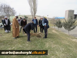 غرس نهال  ایثار  در دانشگاه فرهنگیان آذربایجانشرقی  8
