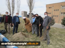 غرس نهال  ایثار  در دانشگاه فرهنگیان آذربایجانشرقی  12