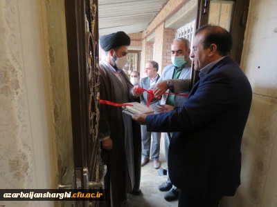 بهره برداری از پروژه های عمرانی و رفاهی پردیس علامه امینی دانشگاه فرهنگیان آذربایجانشرقی