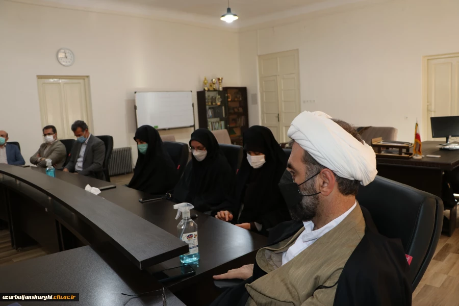 آیین تودیع و معارفه مسئول حراست دانشگاه فرهنگیان آذربایجان شرقی  6