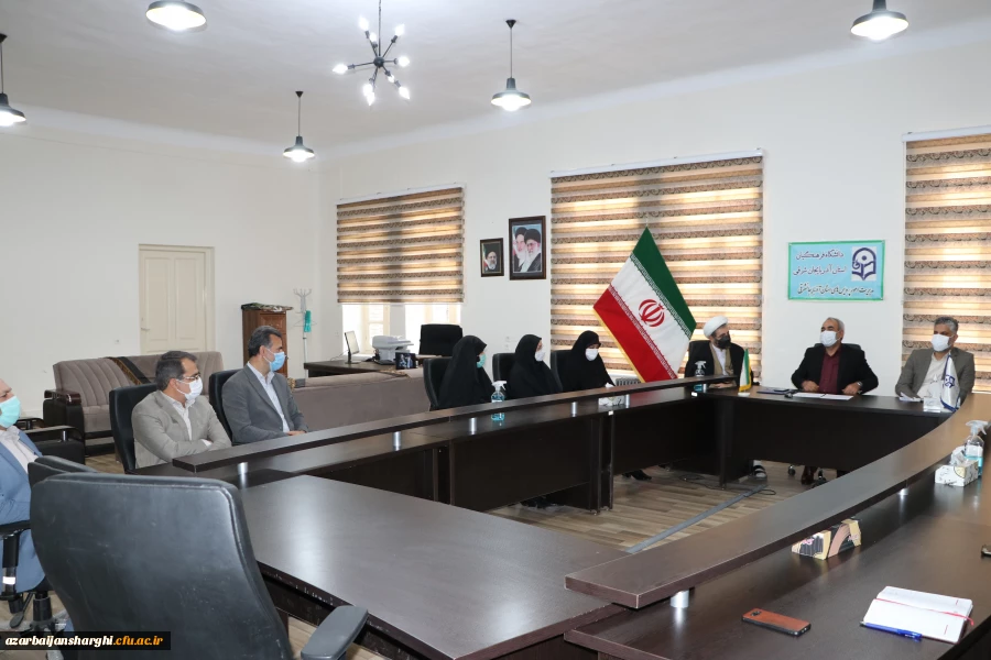 آیین تودیع و معارفه مسئول حراست دانشگاه فرهنگیان آذربایجان شرقی  8